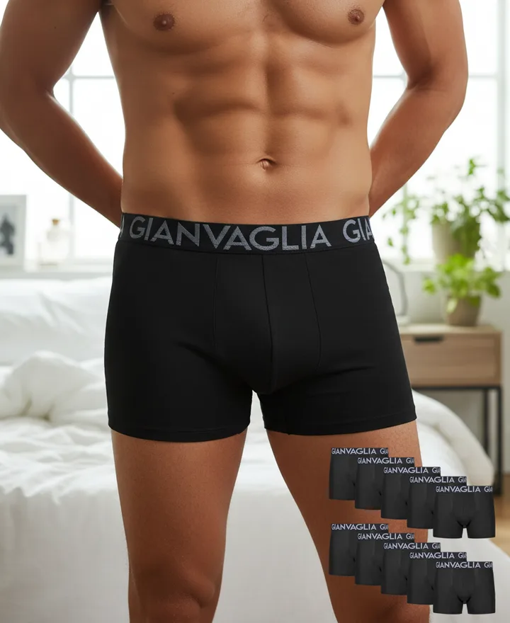 10-PACK Výhodné balení pánských boxerek Gianvaglia 023