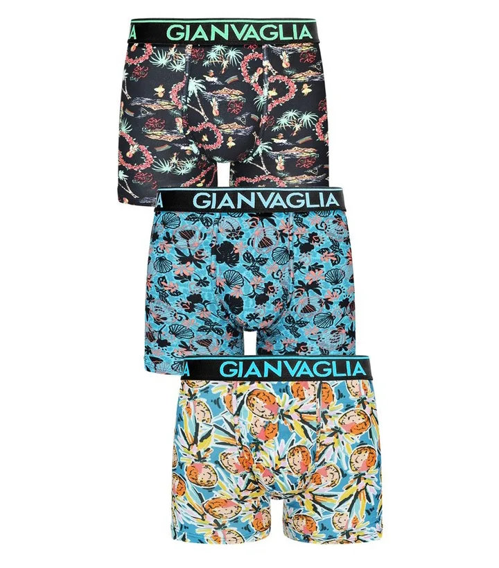 3-PACK Pánské boxerky Gianvaglia 5502