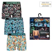 3-PACK Pánské boxerky Gianvaglia 5502