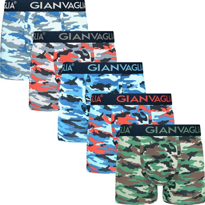 5-PACK Pánských boxerek Maskáč GVG-5077