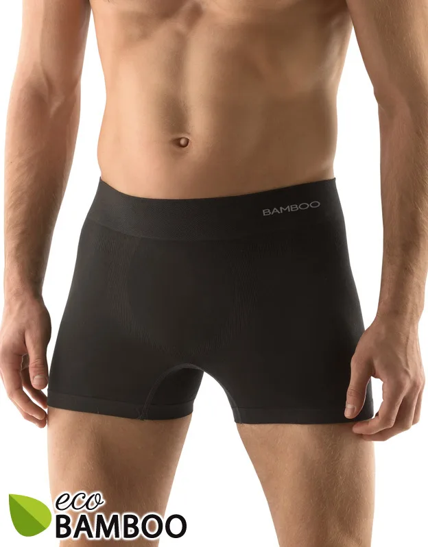 Bambusové pánské boxerky delší nohavička 54005P