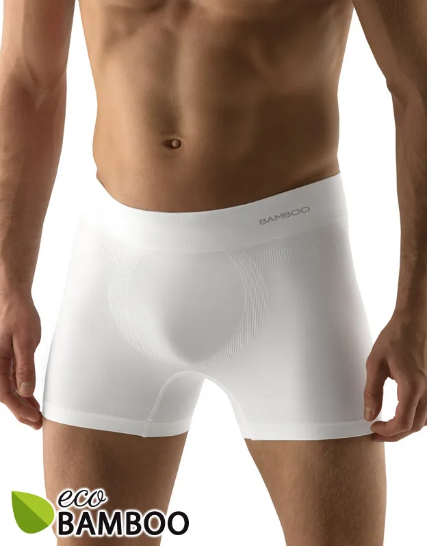 Bambusové pánské boxerky delší nohavička 54005P