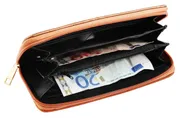 Dámská peněženka Charm peněženka světle hnědá