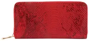 Dámská peněženka Charm z imitace kůže červená bordó