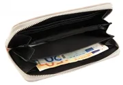 Dámská peněženka dvojbarevná na šířku Charm růžovo-béžová