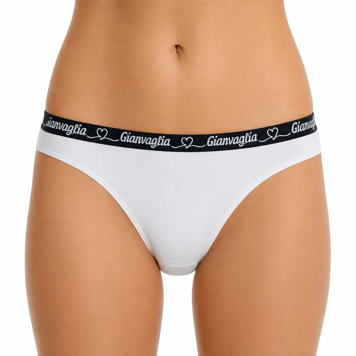 Dámská tanga Gianvaglia 820 se srdíčky II. jakost - barva