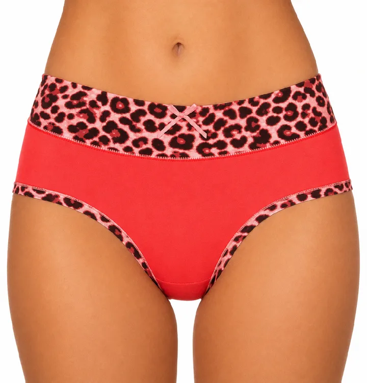 Dámské kalhotky klasik 9077 Leopard