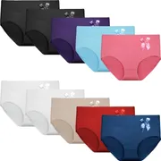 Dámské kalhotky klasik s ozdobnou mašlí 9033