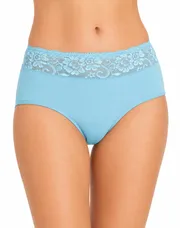 Dámské kalhotky s květinovou krajkou 9060