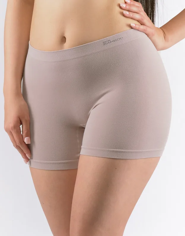 Dámské vyšší bambusové boxerky 03018P