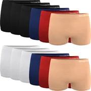 Kratší dámské boxerky Gianvaglia 3007 z pružného mikrovlákna