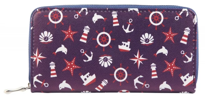 Námořnická dámská peněženka Charm na zip
