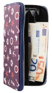 Námořnická dámská peněženka Charm na zip