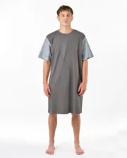 Pánská noční košile s krátkým rukávem 79200P