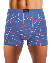 Pánské bavlněné boxerky Gianvaglia abstrakt 7005