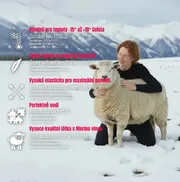 Pánský komplet komplet halena a kalhoty s příměsí Merino vlny Gaubert