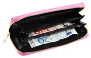 Peněženka dámská Charm s krokodýlím vzorem růžová