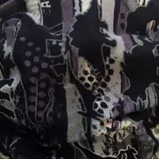 Rouška dvojitá s kapsou vzor Dinosauři