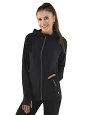 Unisex mikina s dlouhým rukávem a kapucí Gina Bamboo 99007P