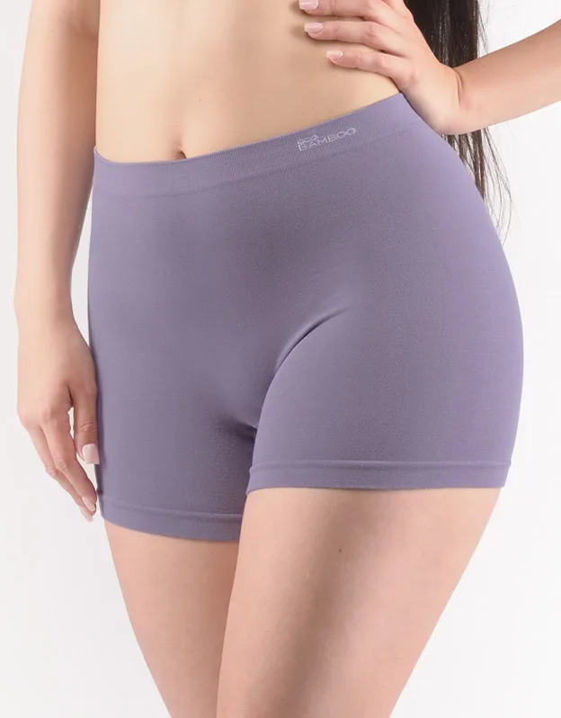 Výhodné balení 5 kusů - Dámské vyšší bambusové boxerky 03018P