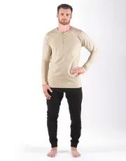 Výhodné balení 5 kusů - Pyžamo dlouhé pánské 79187P