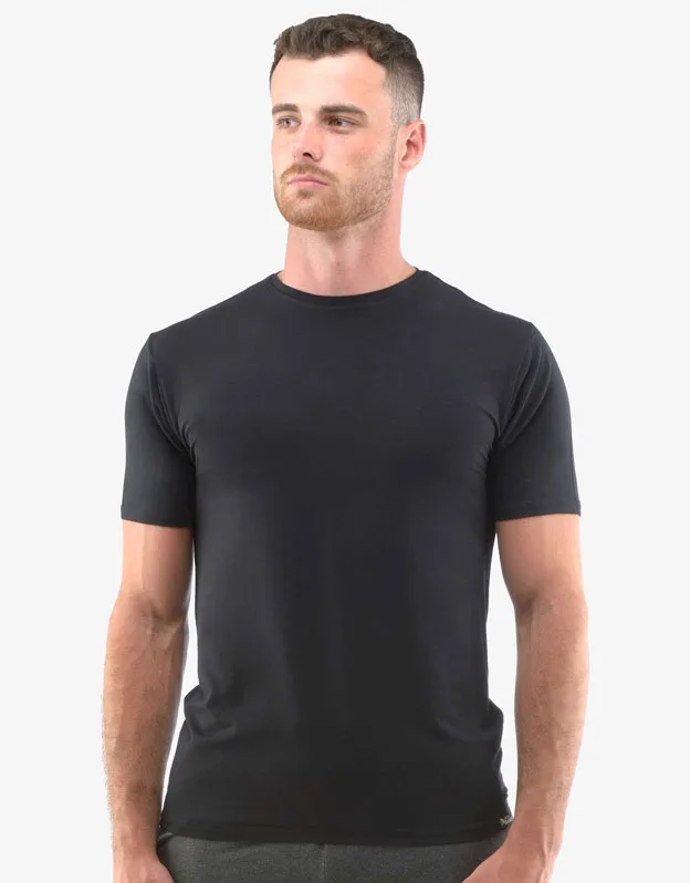 Výhodné balení 5 kusů - Tričko pánské slim fit s krátkým rukávem 78005P